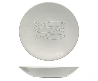 Feng - Piatto fondo coupe 26,5 cm Pelago