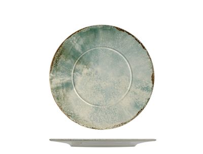 Mesa - Piatto piano con falda 17 cm Matcha