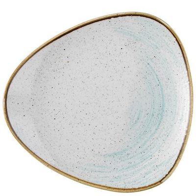 Churchill - Piatto triangolare 22,9 cm Accents Duck Egg