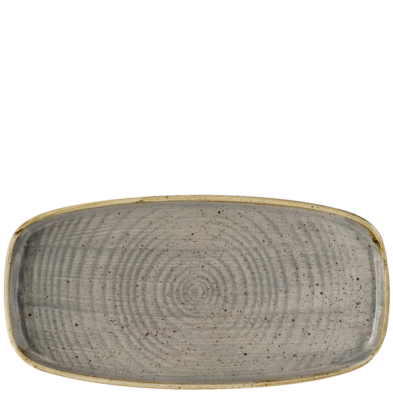 ​Churchill ​- Piatto oblungo 30 x 15,4 cm Peppercorn Grey