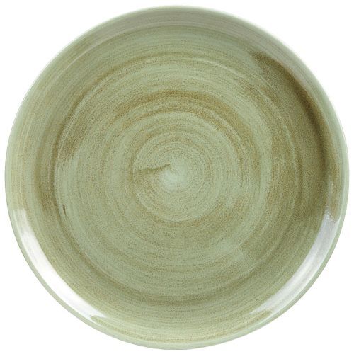 Churchill - Flat Plate 28.8 cm Patina Burnished Green