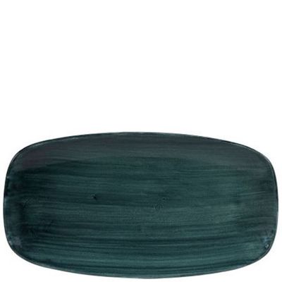 Churchill - Piatto oblungo 35,5 x 18,9 cm Patina Rustic Teal