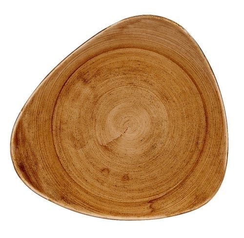 Churchill - Triangular Plate 31.1 cm Patina Vintage Copper