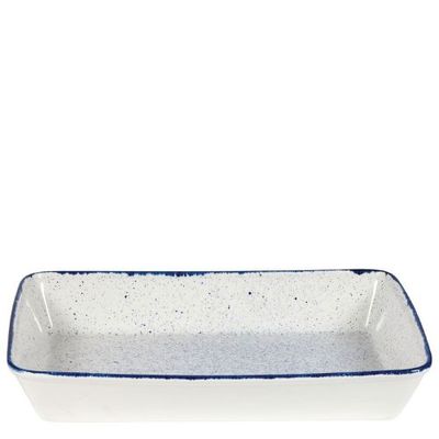 Churchill - Pirofila 38 x 25 x 6,2 cm Hints Indigo Blue