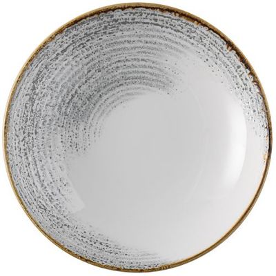 Churchill - Piatto fondo 24,8 cm Homespun Accents Jasper Grey Studio Prints