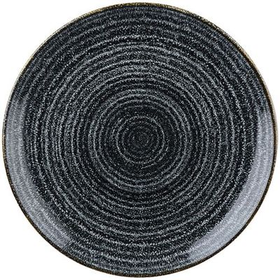 Churchill - Piatto piano 28,8 cm Homespun Charcoal Black Studio Prints