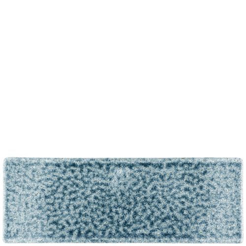 Churchill - Piatto rettangolare 24,7 x 8,8 cm Raku Topaz Blue Studio Prints