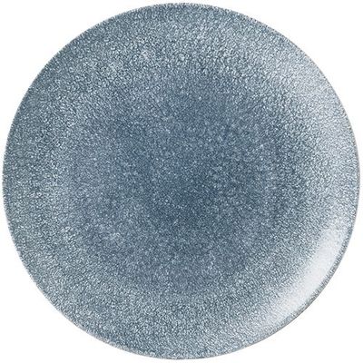 Churchill - Flacher Teller 28,8 cm Raku Topaz Blue Studio Prints