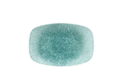 Churchill - Piatto oblungo 23,7 x 15,7 cm Raku Jade Green Studio Prints