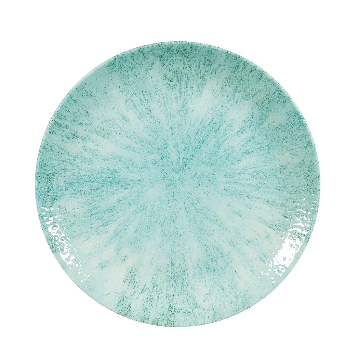Churchill - Piatto piano 26 cm Stone Aquamarine Studio Prints
