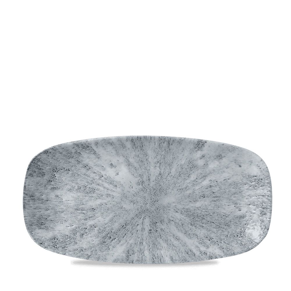Churchill - Piatto oblungo 29,8 x 15,3 cm Stone Pearl Grey Studio Prints