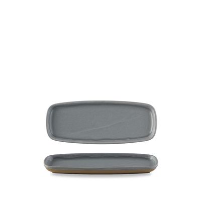 Churchill - Piatto rettangolare 25,1 x 10 cm Seattle Grey Emerge