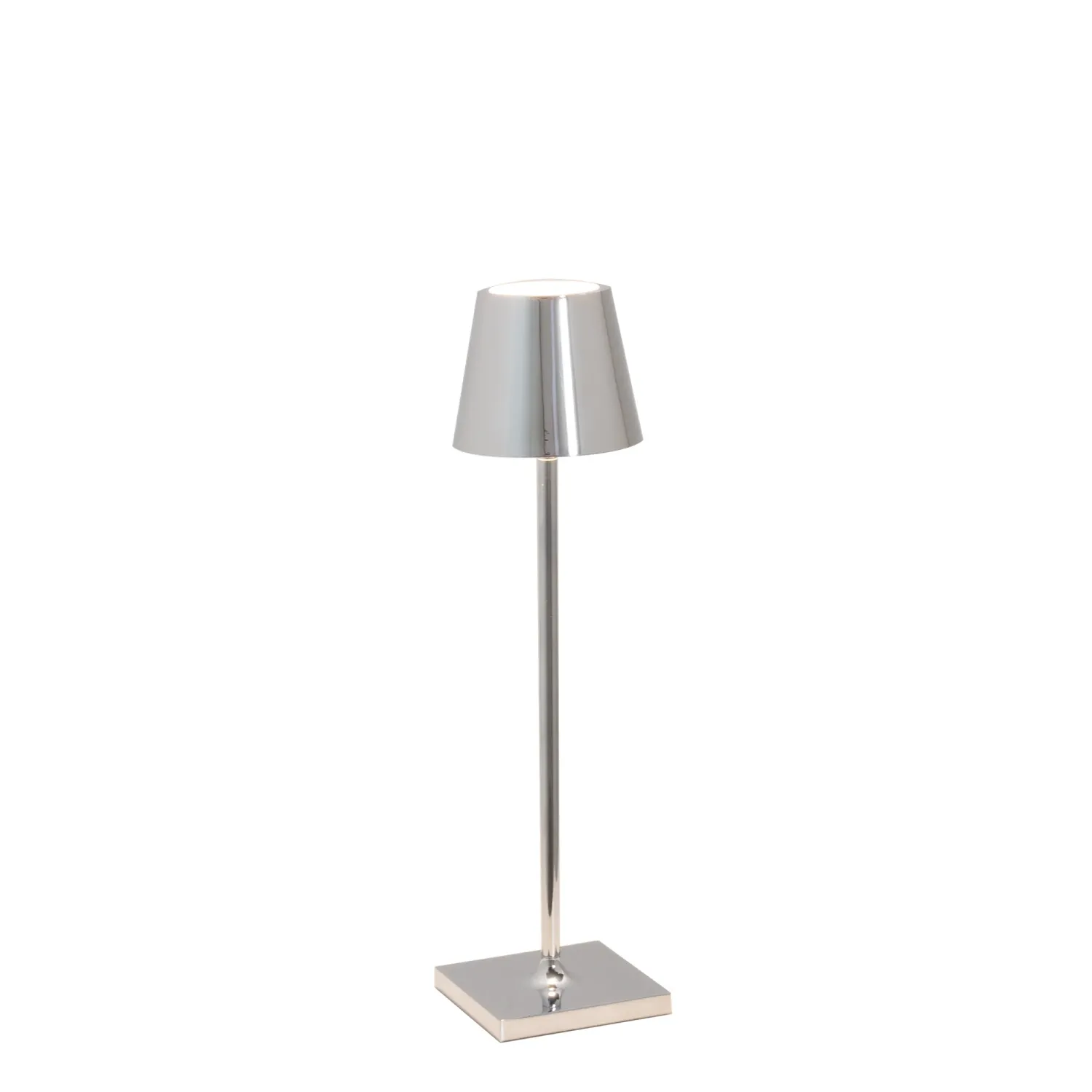 Lampada da tavolo 27,5 x 7 cm Poldina Micro Argento - Zafferano