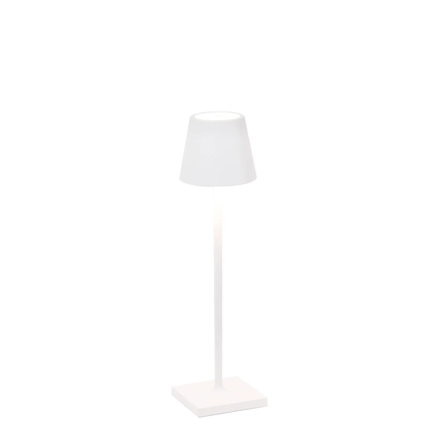 Lampada da tavolo 27,5 x 7 cm Poldina Micro Bianco - Zafferano