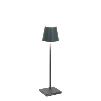 Lampe Poldina Micro Dunkelgrau - Zafferano