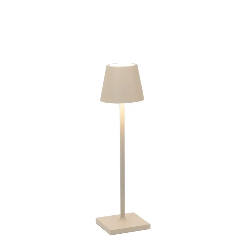 Lampada da tavolo 27,5 x 7 cm Poldina Micro Sabbia - Zafferano