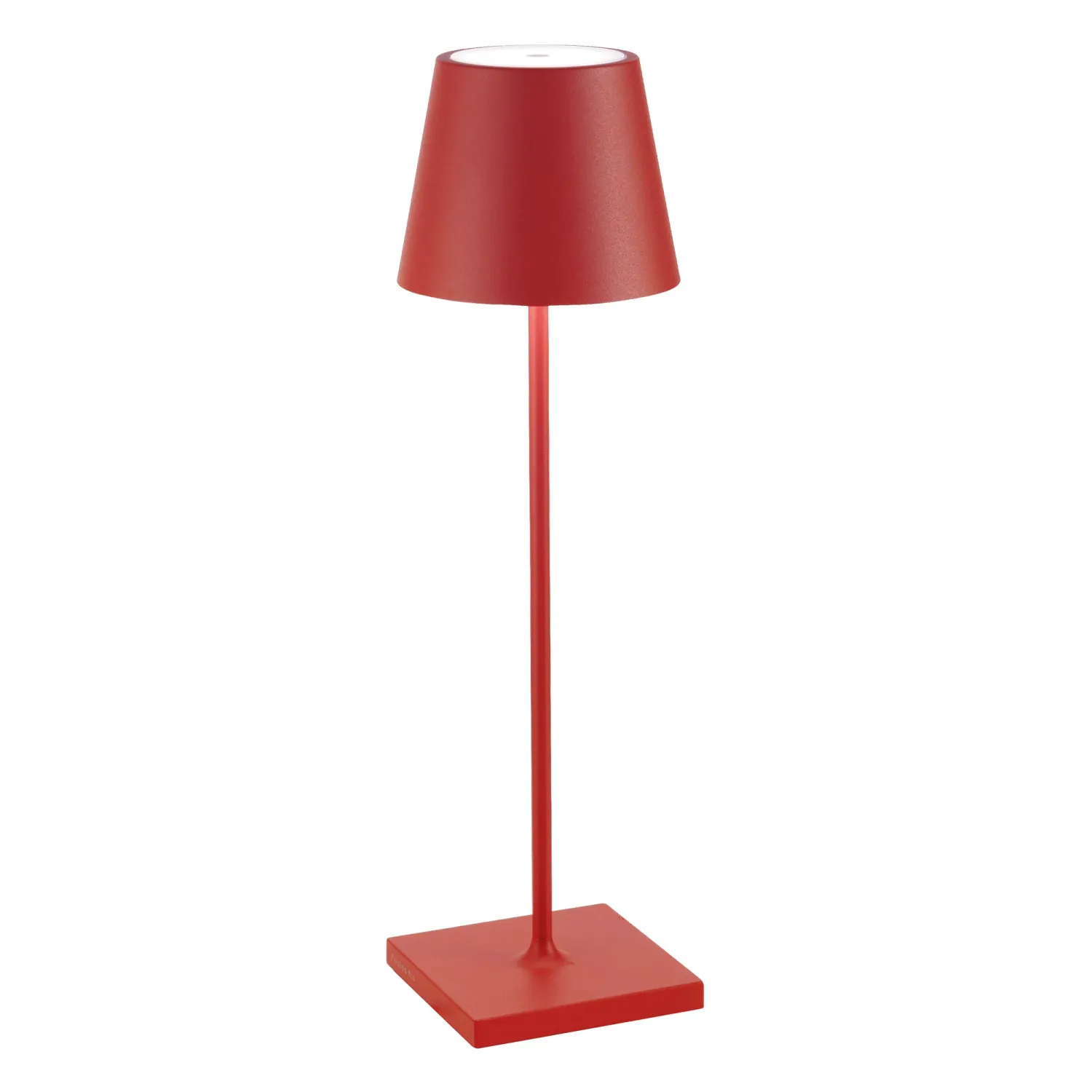 Lampada da tavolo 38 x 11 cm Poldina Rosso - Zafferano