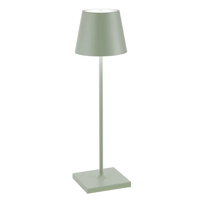 Lampada da tavolo 38 x 11 cm Poldina Salvia - Zafferano