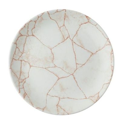 Churchill - Teller flach 21,7 cm Kintsugi Coral Studio Prints