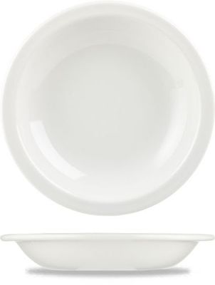 Churchill - Piatto da zuppa con falda 21 cm White