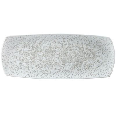 Churchill - Teller rechteckig 35,5 x 14,2 cm Caldera Chalk White