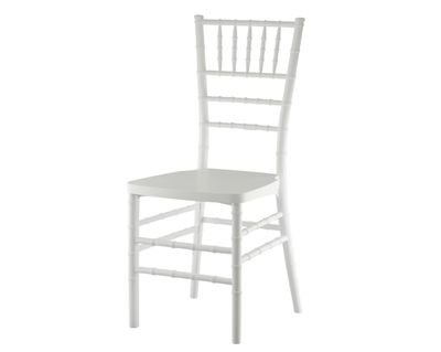Horeca Professional - Sedia chiavarina monoblocco bianca con busta protettiva