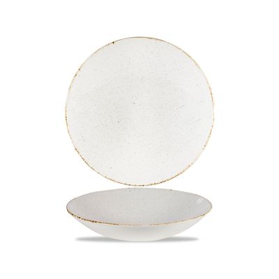Churchill - Piatto fondo Barley White 38,5 x 8,8 cm Buffet ceramic servingware