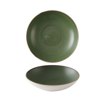 Churchill - Piatto fondo coupe 18,2 cm Sorrel Green