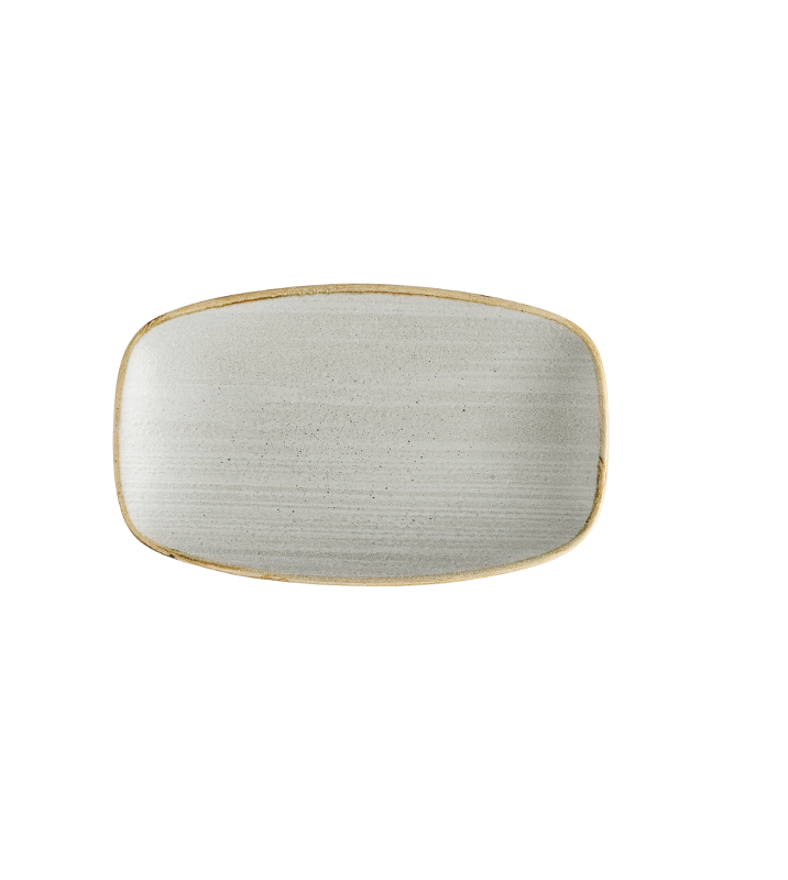 Churchill - Piatto oblungo 20 x 12,1 cm Raw Grey