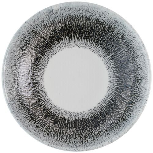 Churchill - Piatto fondo 18,2 cm Fusion Quartz Black Studio Prints