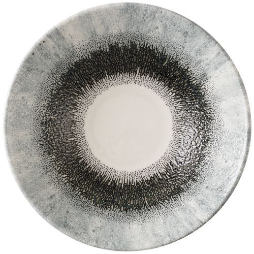 Churchill - Piatto fondo 22,2 cm Fusion Quartz Black Studio Prints