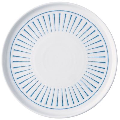 Churchill - Piatto con bordo verticale 26 cm Era Blue