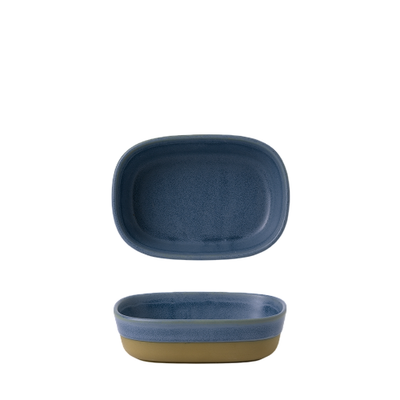 Churchill - Piatto fondo 17,3 x 11,9 x 5 cm Oslo Blue Emerge