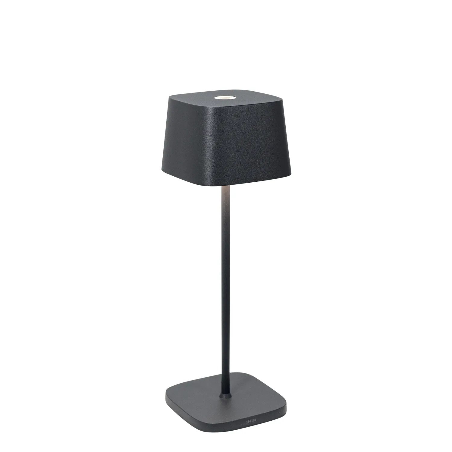 Lampada da tavolo 29 x 10 cm Ofelia Grigio Scuro - Zafferano