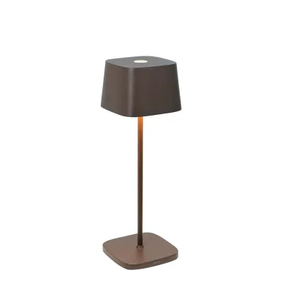 Lampada da tavolo 29 x 10 cm Ofelia Corten - Zafferano
