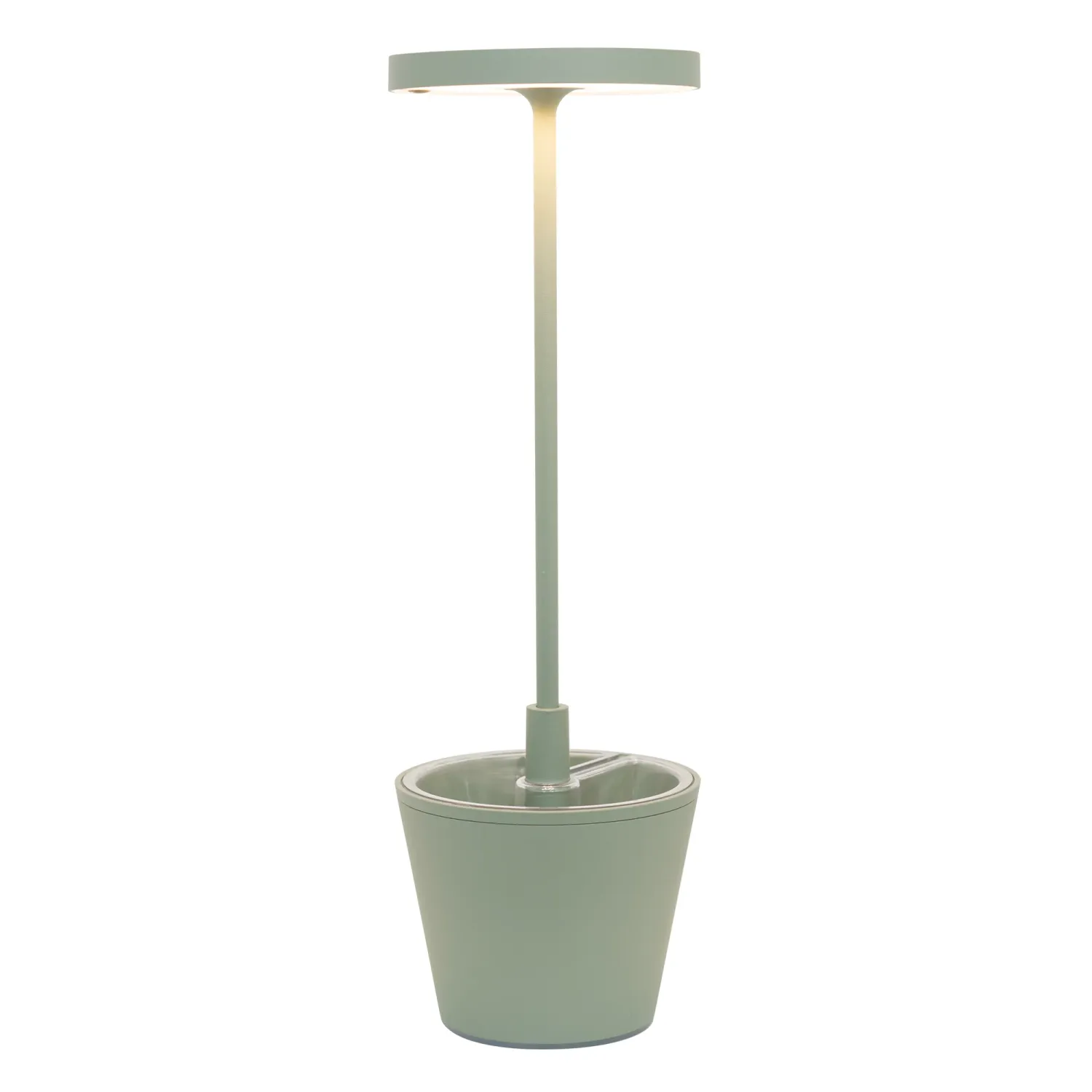 Lampada da tavolo 35 x 11 cm Poldina Reverso Salvia - Zafferano