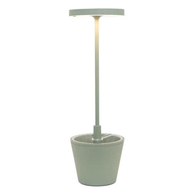 Table Lamp 35 x 11 cm Poldina Reverso Sage - Zafferano