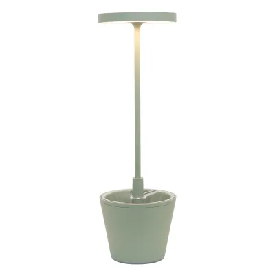 Lampada da tavolo 35 x 11 cm Poldina Reverso Salvia - Zafferano