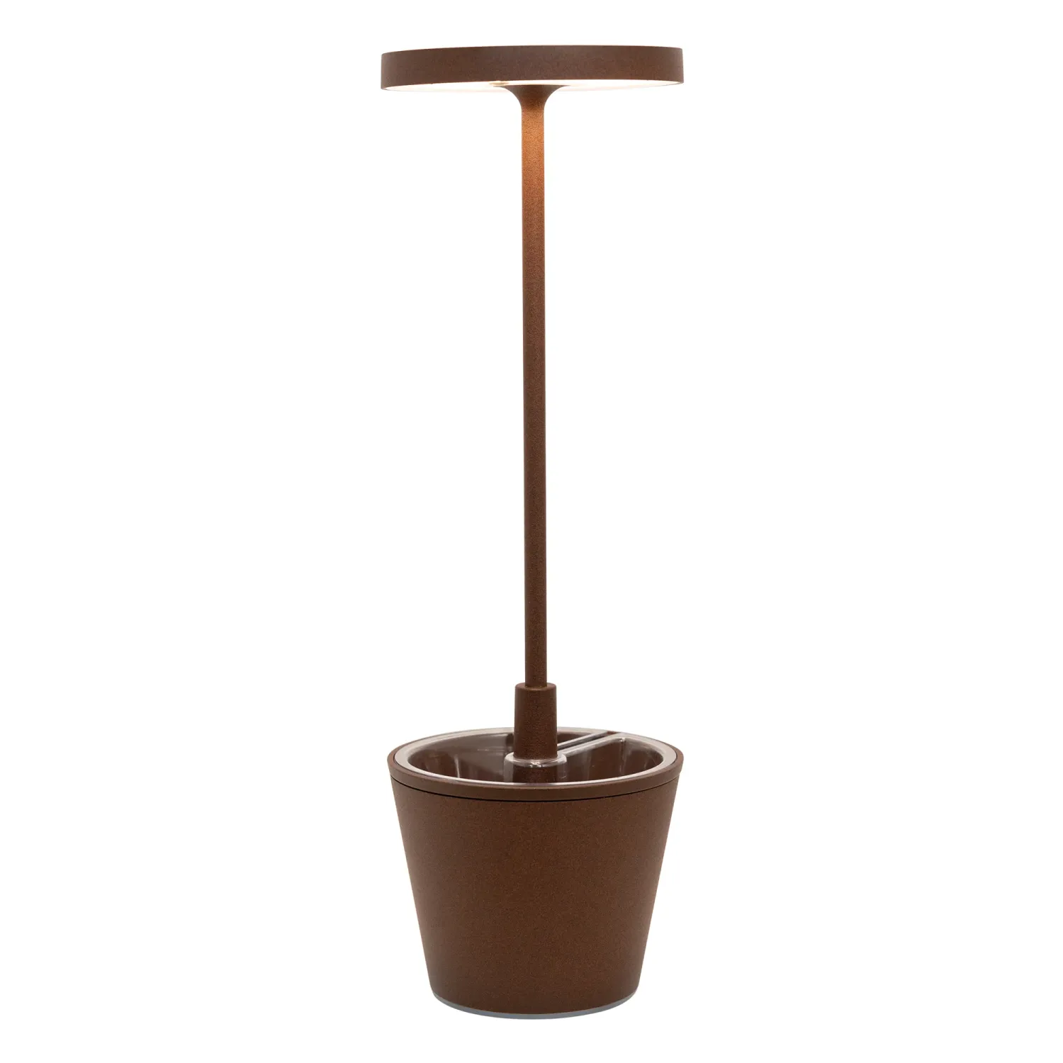 Lampada da tavolo 35 x 11 cm Poldina Reverso Corten - Zafferano