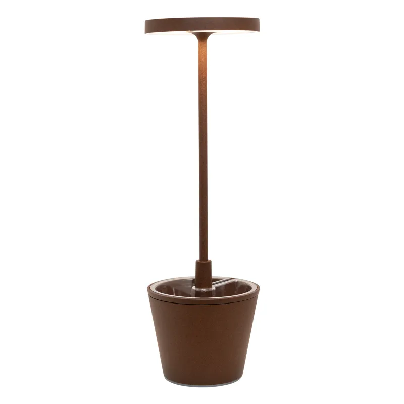 Table Lamp 35 x 11 cm Poldina Reverso Corten - Zafferano