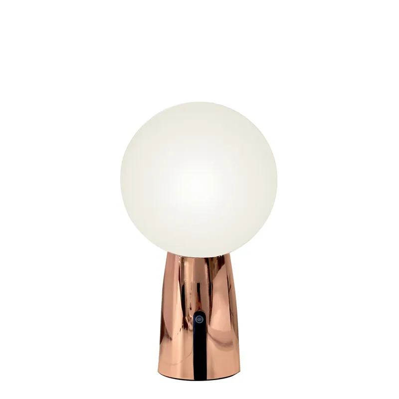 Lampada da tavolo 15 x 26 cm Olimpia Rame - Zafferano