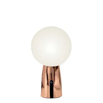 Lampada da tavolo 15 x 26 cm Olimpia Rame - Zafferano
