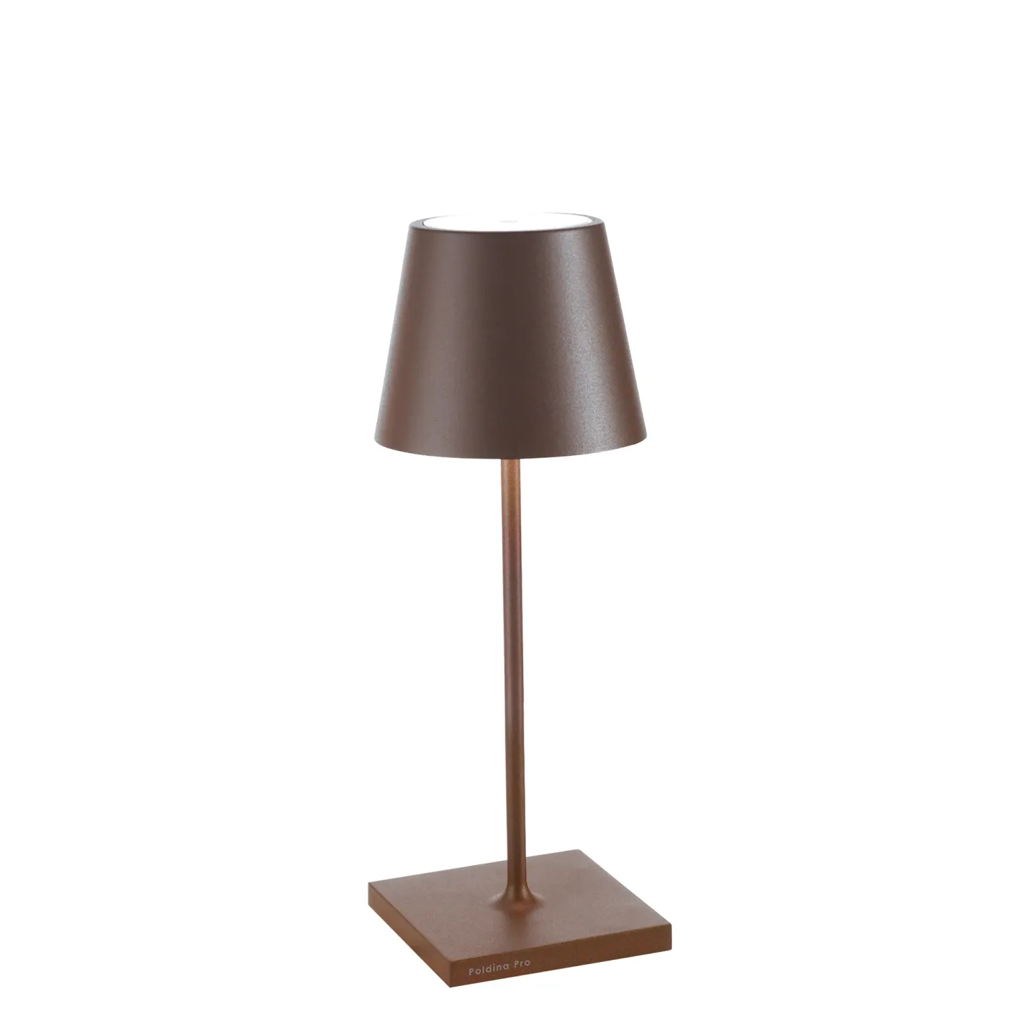 Lampada da tavolo 30 x 11 cm Poldina Mini Corten - Zafferano