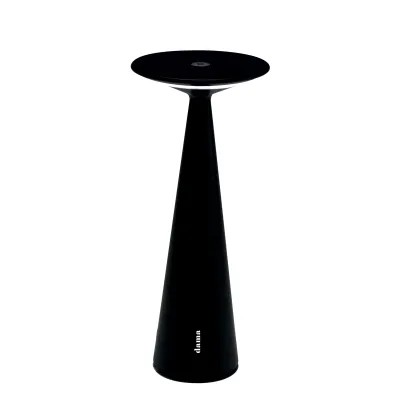 Dama Pro Tischlampe Schwarz - Zafferano