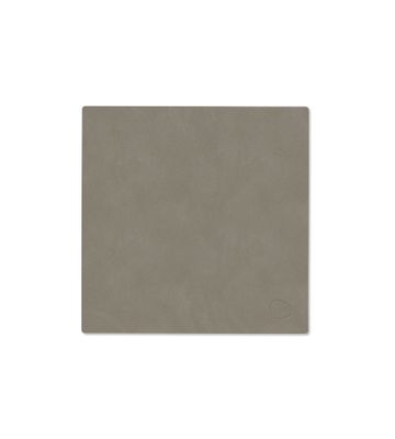Lind DNA - Tovaglietta Nupo Square Flint Grey 28x28 cm