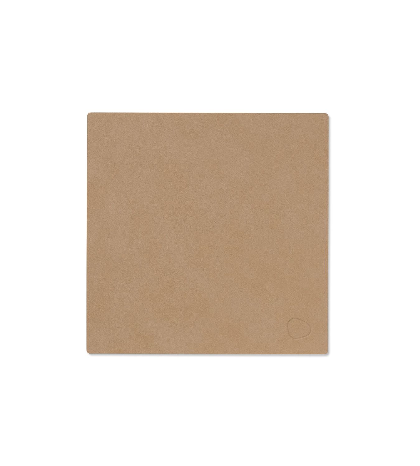 Lind DNA - Tovaglietta Nupo Square Nougat 28x28 cm