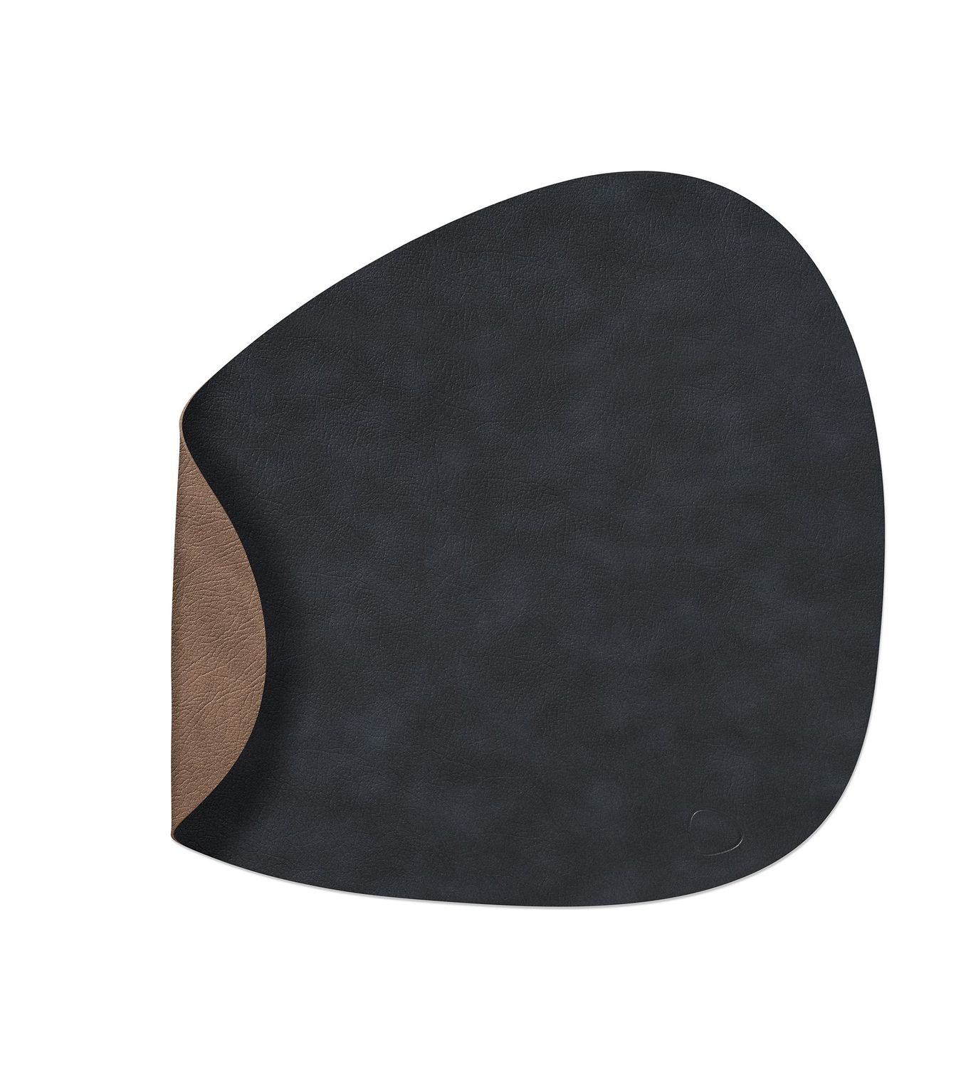Lind DNA - Tovaglietta Double Curve Black Cloud /Nupo Brown 37x44 cm