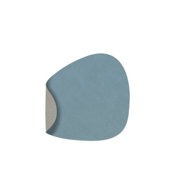 Lind DNA - Tovaglietta Double Curve Nupo light blue/Nupo light grey 24x28 cm