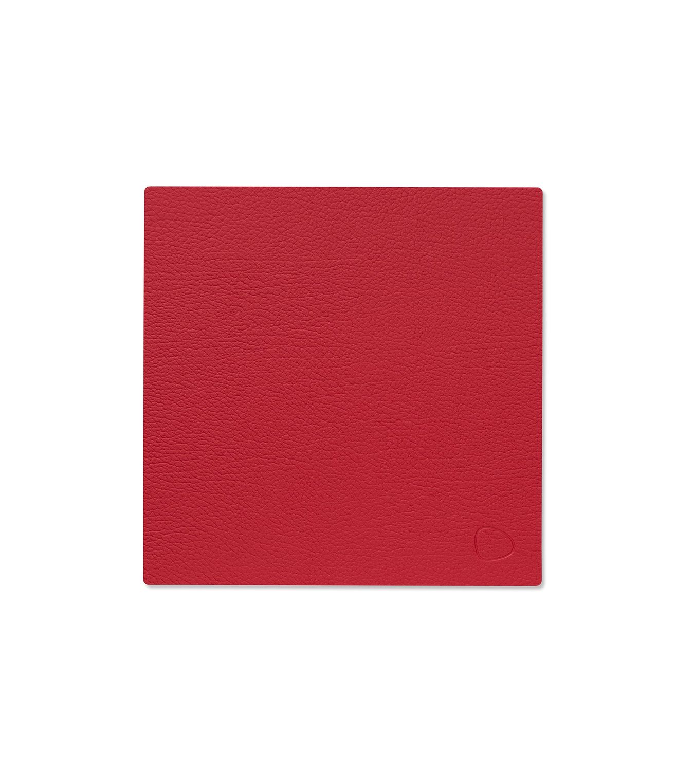 Lind DNA - Tovaglietta Bull Square Red 28x28 cm