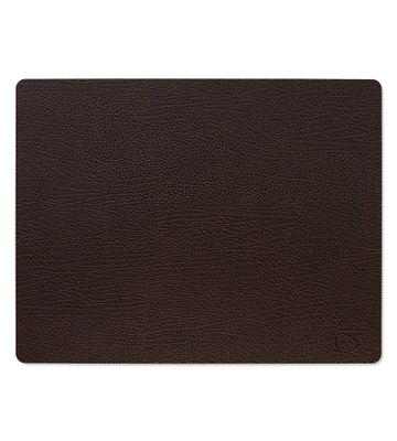 Lind DNA - Tovaglietta Bull Square Brown 35x45 cm